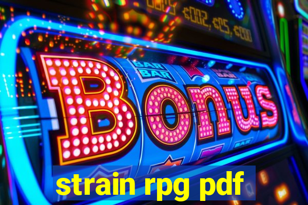 strain rpg pdf